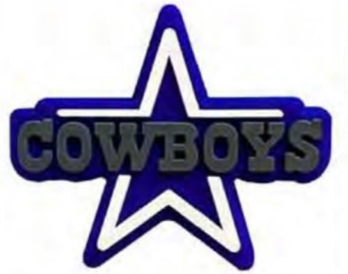 Dallas Cowboys Star Focal Bead (Pre-Buy)