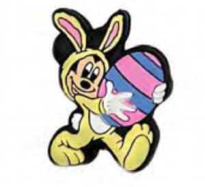 Mickey Mouse & Easter Egg Focal Bead (Pre-Buy)