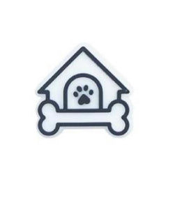Dog House & Bone Focal Bead (Pre-Buy)