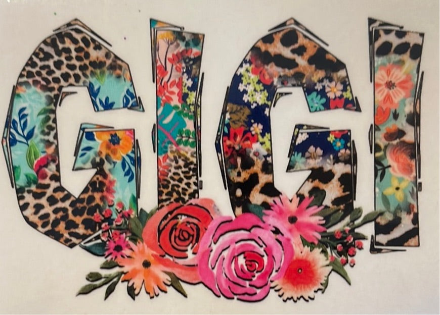Gigi Clear Cast Sticker