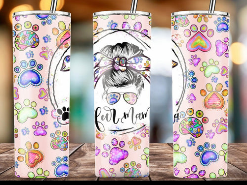Fur Mama 20 oz Skinny Vinyl Wrap