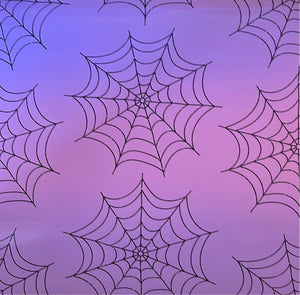 Spider Web Pastel Vinyl Sheet 12x12