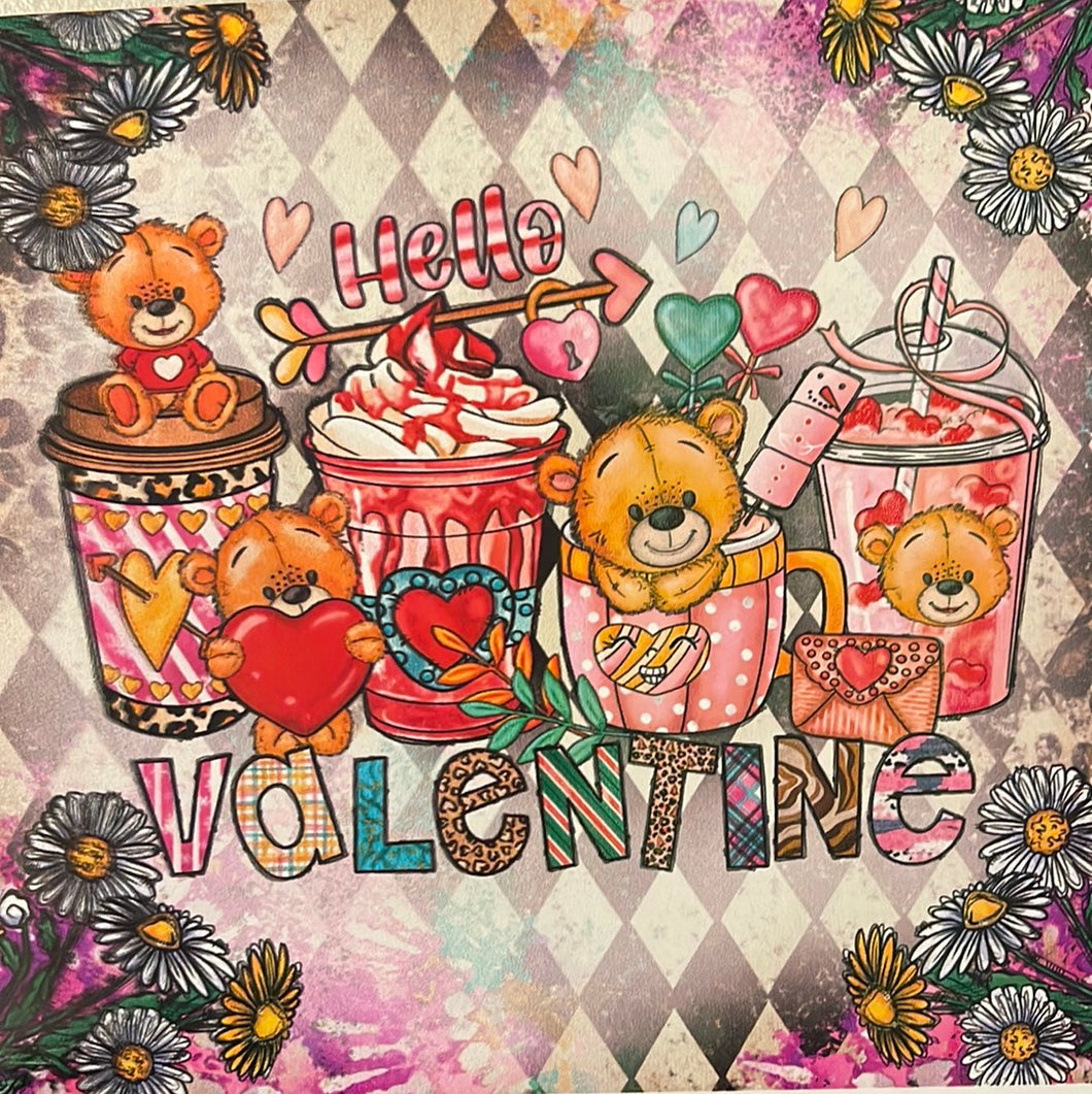 Hello Valentine 20 ox Skinny Vinyl Wrap