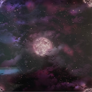 Spooky Night Dark Sky Vinyl Sheet 12x12