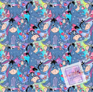 Sad Donkey Vinyl Sheet 12 x 12