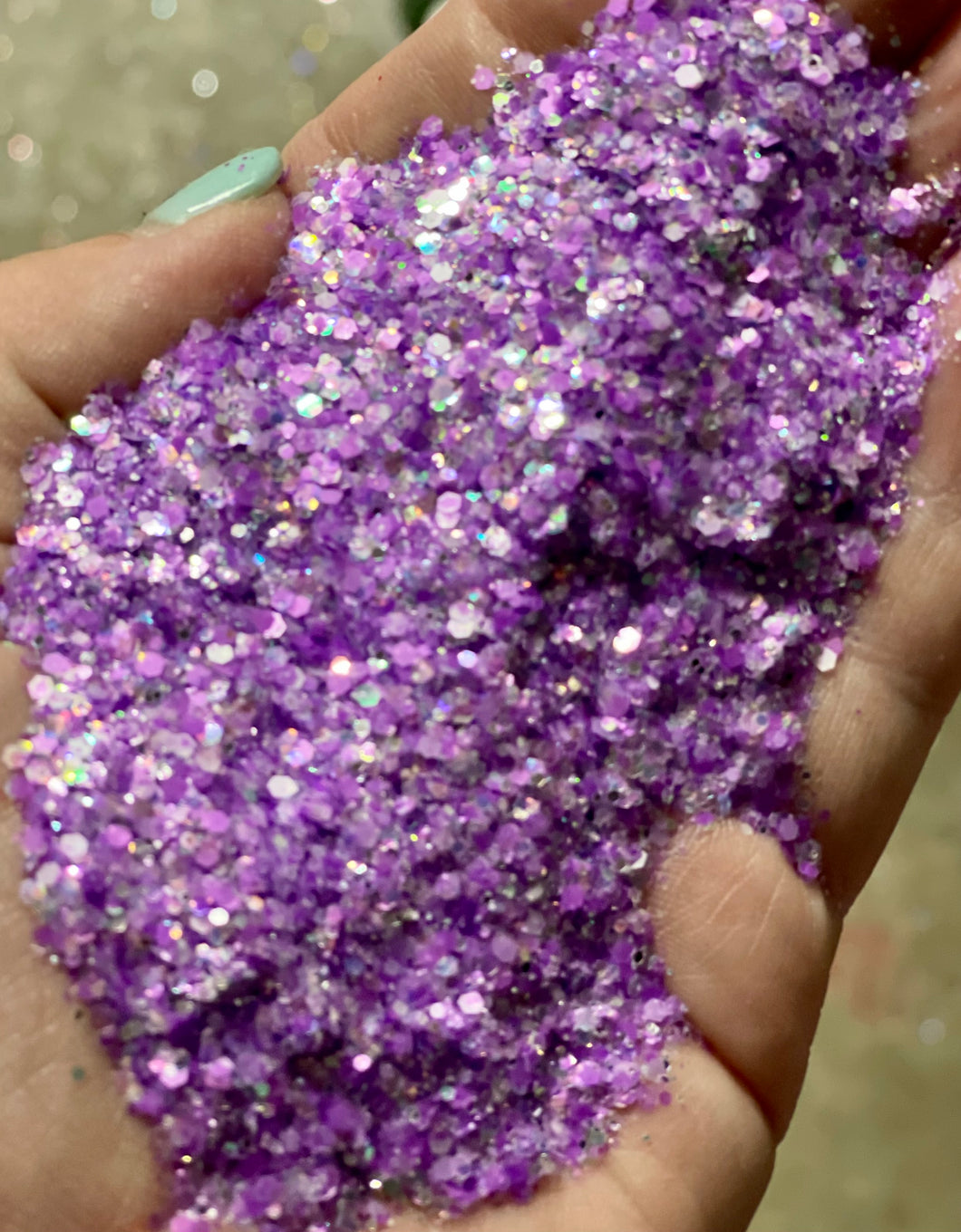 684 Chunky Lavender Crystal