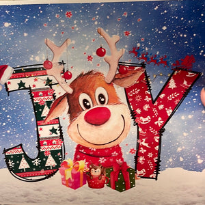Joy Deer 20 oz Skinny Vinyl Wrap