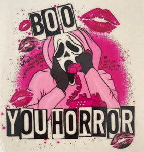 Mean Girls Horror Movie Clear Cast Sticker