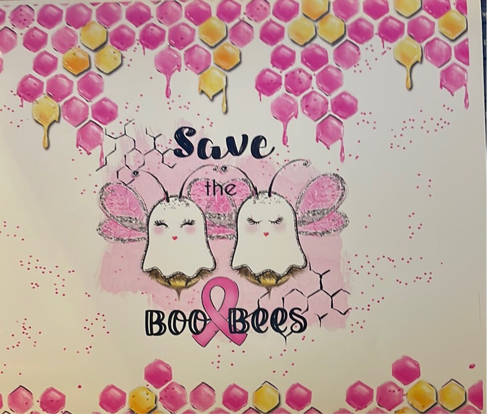 Save the Boo Bees 20 oz. Vinyl Wrap