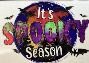 It’s Spooky Season Clear Cast Sticker