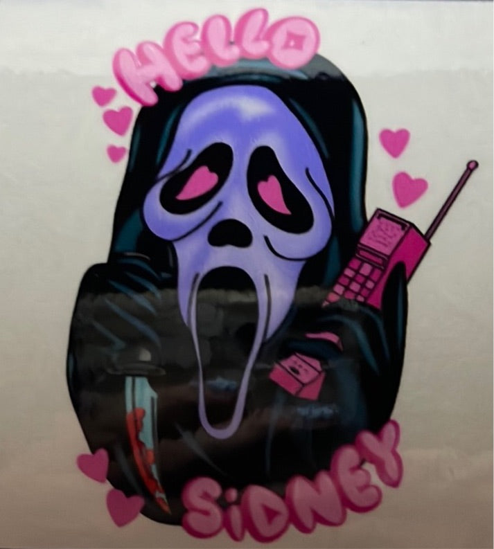 Call Me Clear Cast Sticker